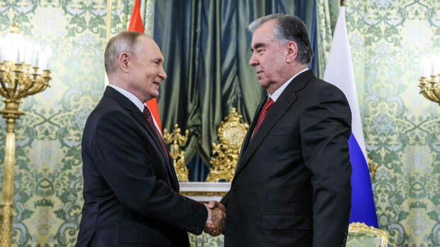 Путин: доля рубля в коммерческих сделках между Россией и Таджикистаном равна 83%