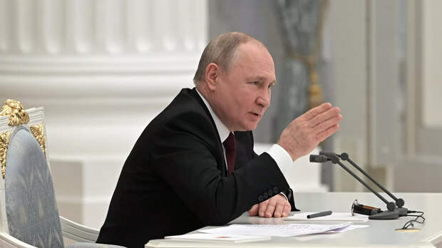 Президент России Владимир Путин - РИА Новости, 1920, 21.02.2022