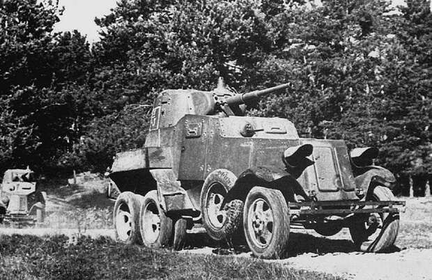 БА-10 военная техника, вторая мировая война, история