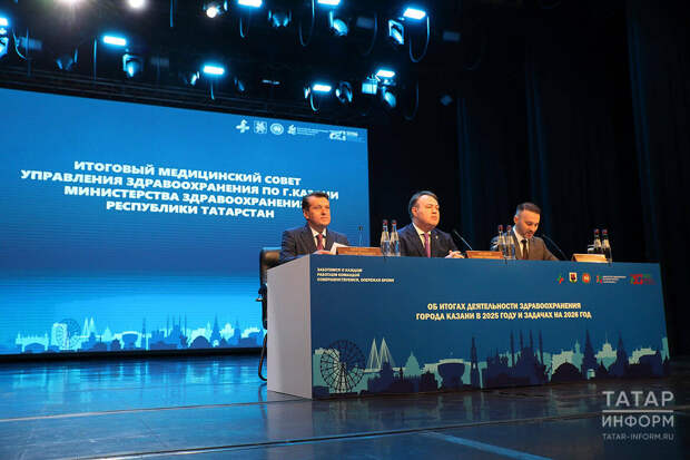 Казанның сәламәтлек саклау өлкәсе алдында 2026 елга нинди бурычлар куела – репортаж