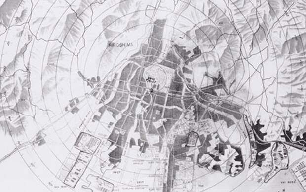 Карты ядерной бомбардировки.
