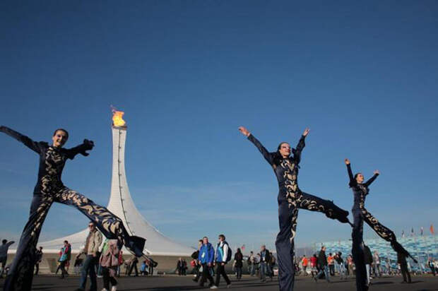 Что происходит в олимпийском парке и окрестностях?