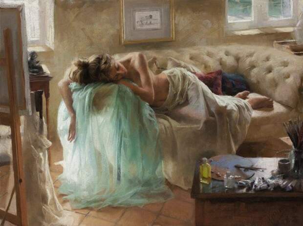 работы Висенте Ромеро Редондо – 22 художник Висенте Ромеро Редондо (Vicente Romero Redondo) – 22