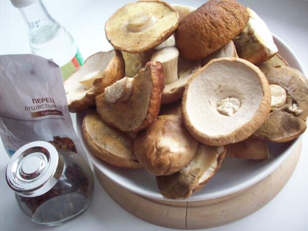 продукты для маринования белых грибов