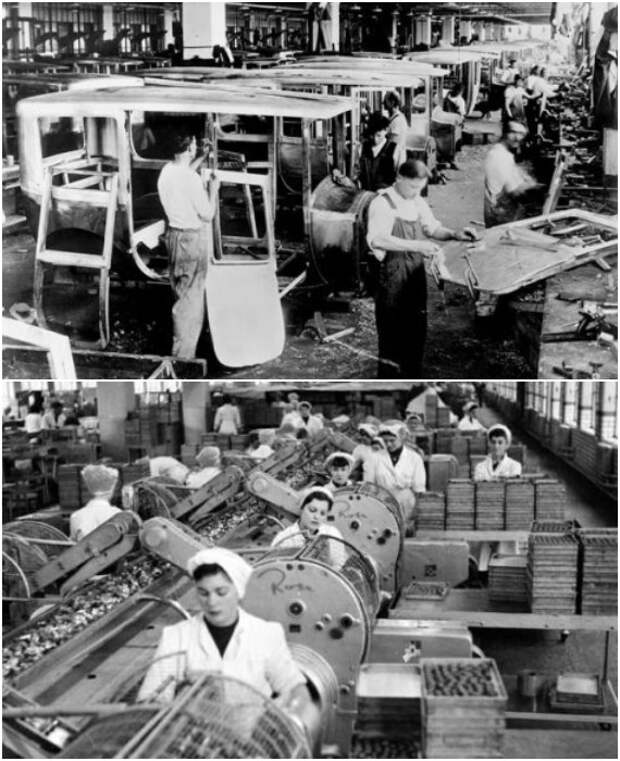 Рекордный рост экономики в 1940-1950 -х годах позволил поднять благосостояние народа на более высокий уровень.