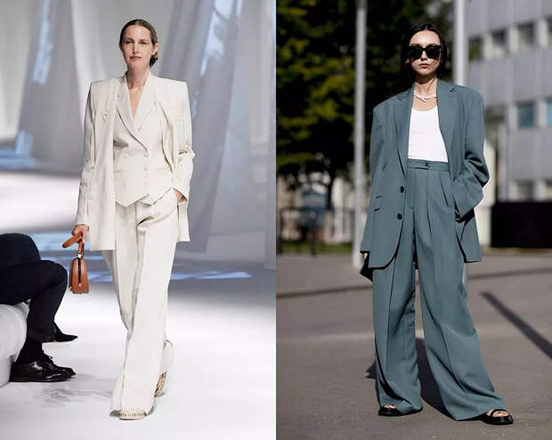 Брючный костюм Fendi; брючный костюм, streetstyle Брючный костюм Fendi; брючный костюм, стритстайл
