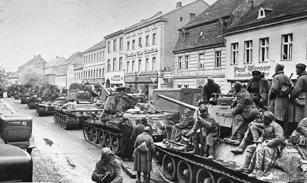 Наступление советских войск в Германии