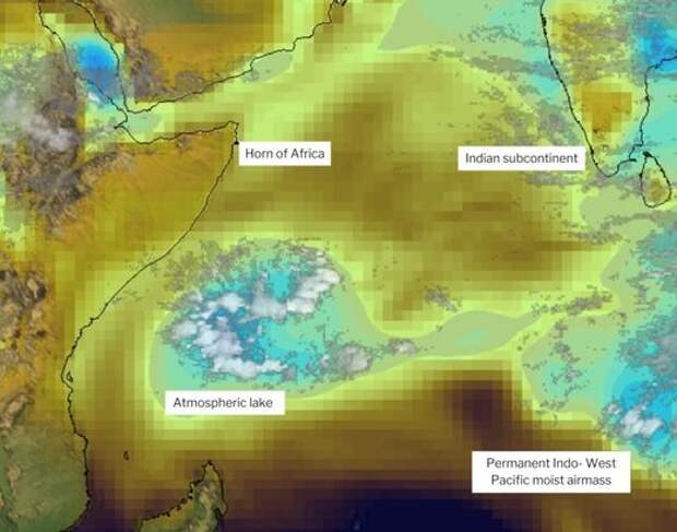 Ученые обнаружили новое метеорологическое явление, названное "атмосферными озерами"