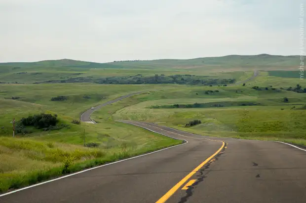 Зачарованное шоссе Северной Дакоты