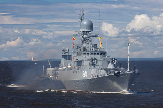 На Балтийском флоте состоялось учение с экипажами малых противолодочных кораблей