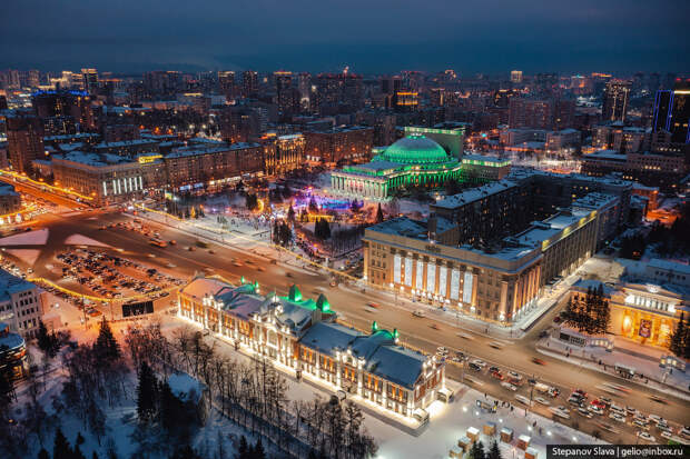 Предновогодний Новосибирск — 2021
