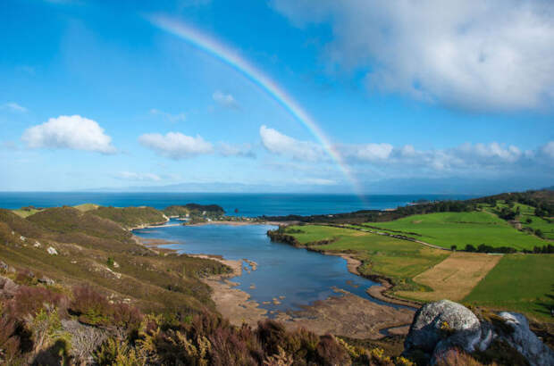Пупонга, Радуга (Puponga Rainbow). Автор фото: Энтони Харрисон (Anthony Harrison). Пупонга, Радуга (Puponga Rainbow). Автор фото: Энтони Харрисон (Anthony Harrison).