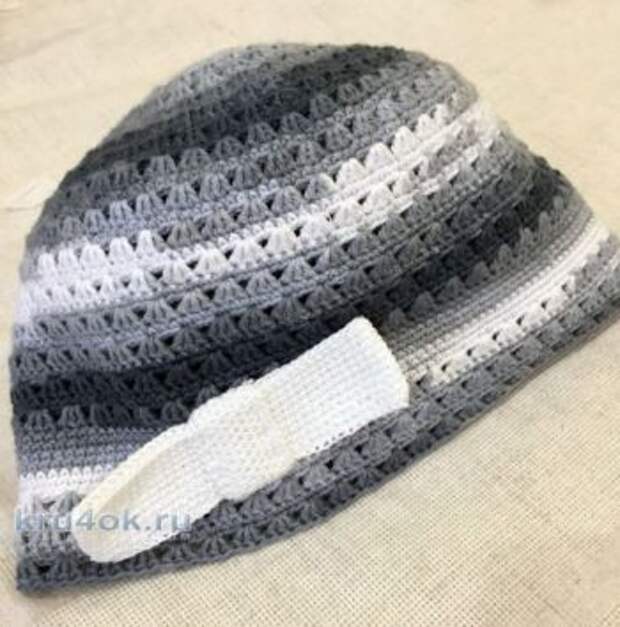Детские вязаные шапочки крючком