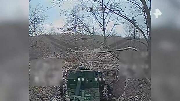 Кадры уничтожения французской установки CAESAR в ДНР