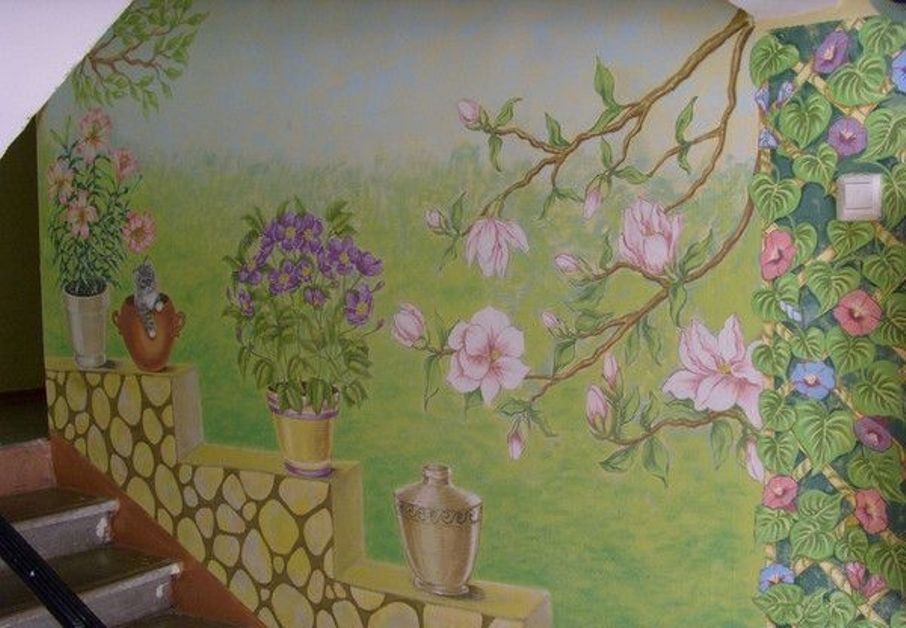Потрясающие расписные подъезды
