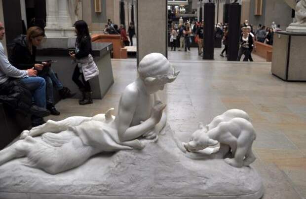 Одна из скульптур в музее Орсе. - Изображение Музей Орсе, Париж -  Tripadvisor