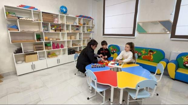 В центре соцобслуживания населения Кошехабльского района действует игротерапевтический кабинет