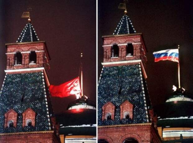 Ранее уже публиковал такие подборки фотографий об эпохах Хрущёва и Брежнева. А теперь — о менее долгой эпохе Горбачёва (1985—1991)...-105