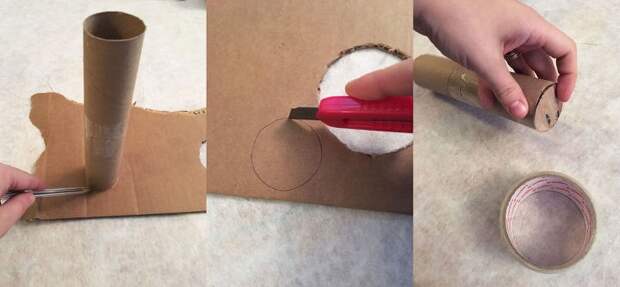 Ваза из газет и бетона (Diy)