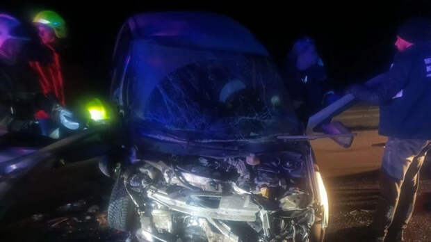 Три человека пострадали в ночном ДТП с двумя «Ладами» в Самарской области