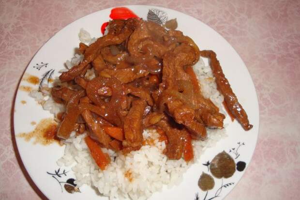 Острое мясо по-китайски