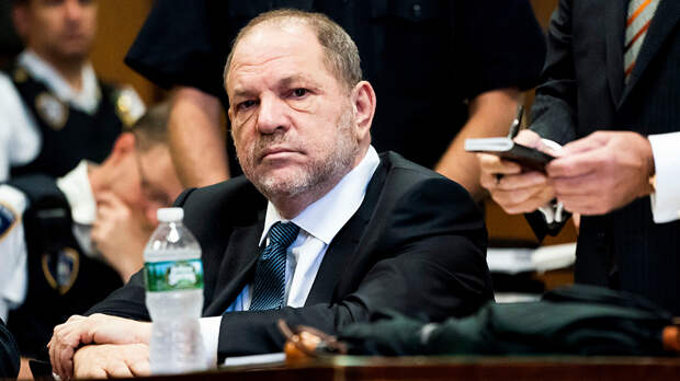 Former movie producer Harvey Weinstein (L) sits with his attorney Benjamin Brafman (R) during a court hearing in his sexual assault case at State Supreme Court in New York, New York, USA, 11 October 2018. Weinstein is facing a six-count indictment of based on accusations of sexual assault by three women.Harvey Weinstein Court Hearing, New York, USA - 11 Oct 2018