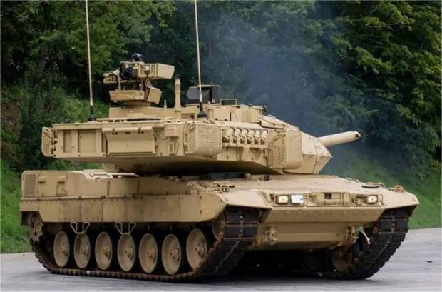 Бундесвер получит танки следующей модификации Leopard 2A8