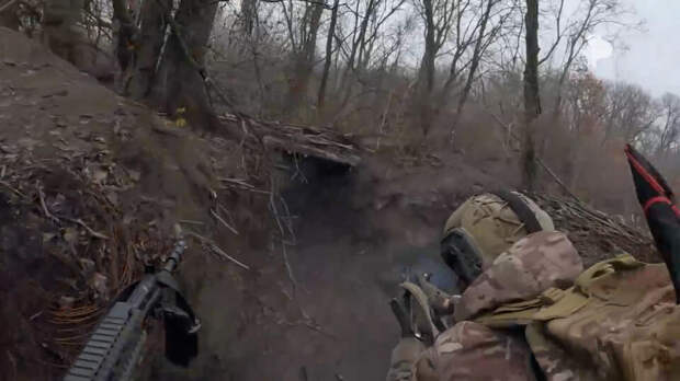 Минобороны показало кадры взятия в плен боевиков ВСУ в Запорожской области