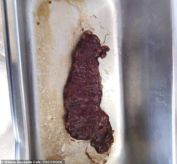 Австралия - мужчина оставил кусок мяса на пару часов в салоне авто