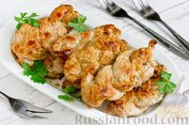 Фото к рецепту: Мясные "косички" из свинины