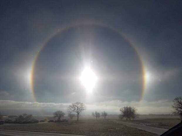 Жители российского города увидели необычное явление