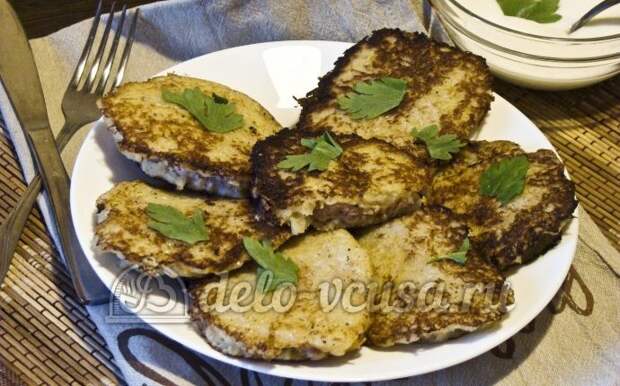 Картофельные драники с мясом