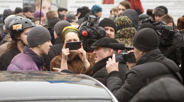 Киевляне за чистый город и против фашистов