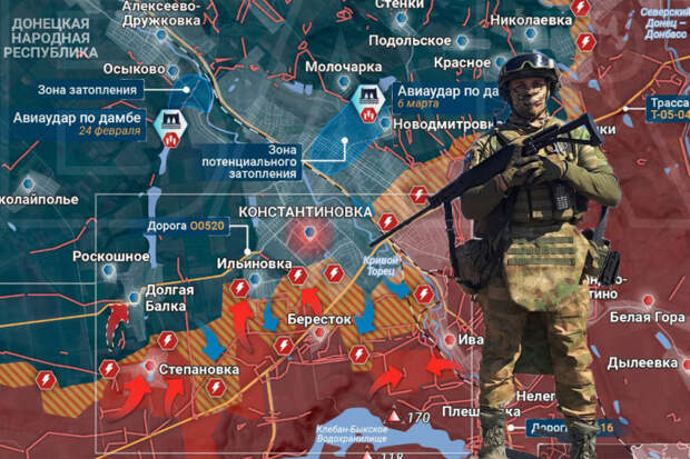 Новости СВО: Армия России продвигается вперёд несмотря на сложные погодные условия