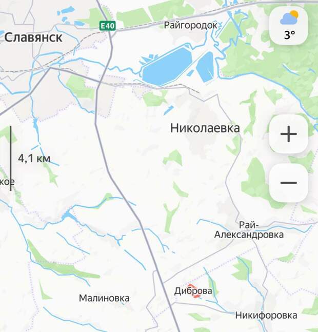 Карта СВО 4 марта 2026 года. Славянское направление.