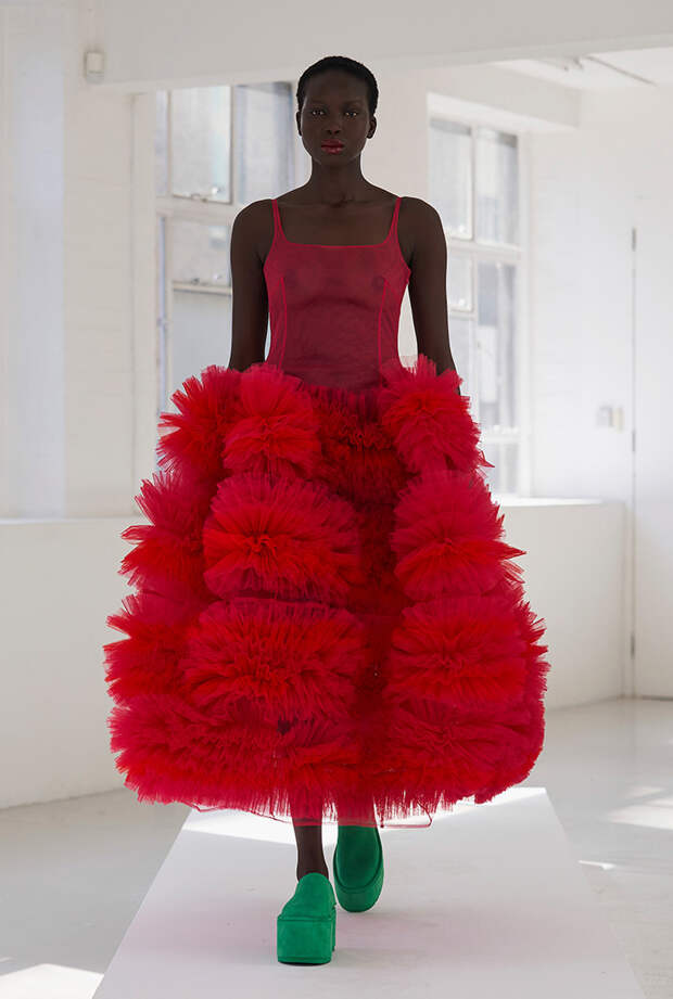 Molly Goddard весна-лето 2021