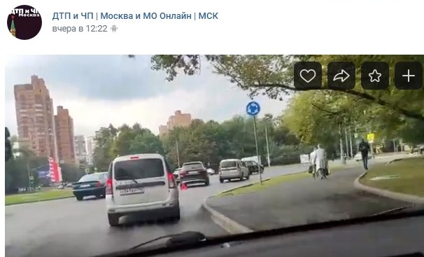 «Лада» и «Мерседес» не поделили Фестивальную