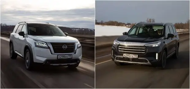 Премиальный «китаец» против дорогого «японца» — тест больших кроссоверов