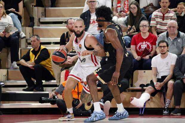 Монако обыграл Олимпиакос — 81:80 в матче Евролиги (12 марта 2026)