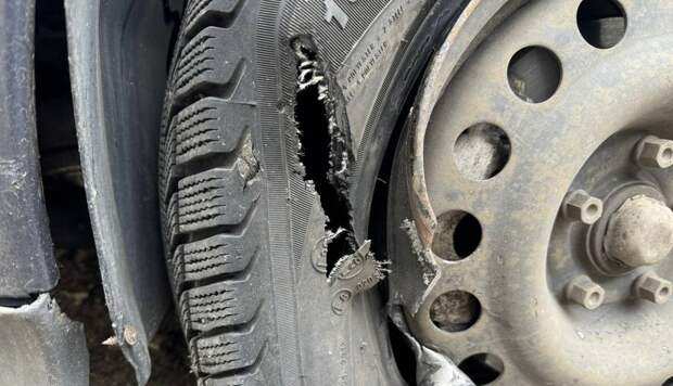 Ещё последствия ночной атаки БПЛА на территории СТО на Гвардейке в