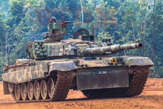Основной боевой танк Польши - PT-91 Twardy.
