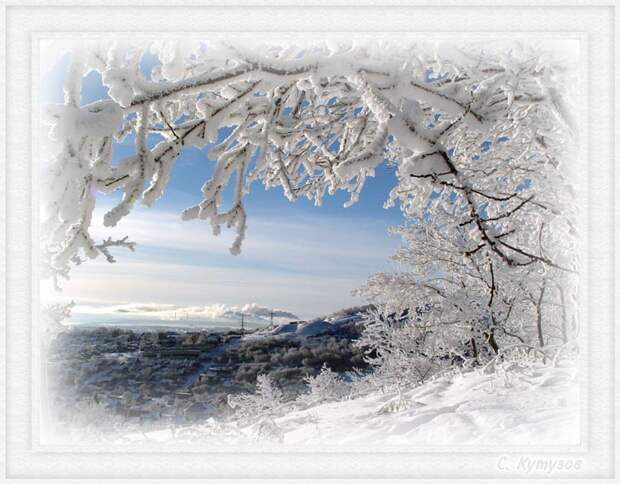 Фото Белые узоры для зимнего города - фотограф Сергей Кутузо…
