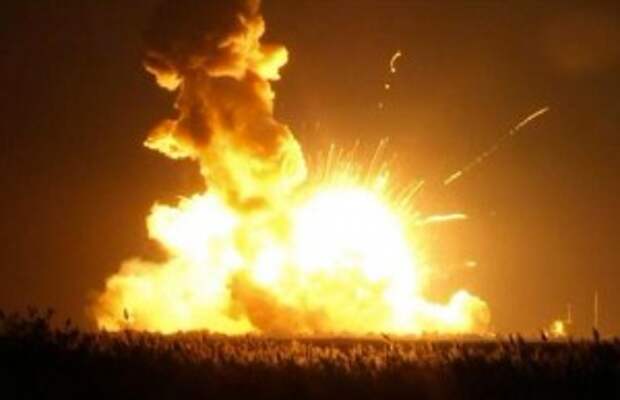 взрыв Antares