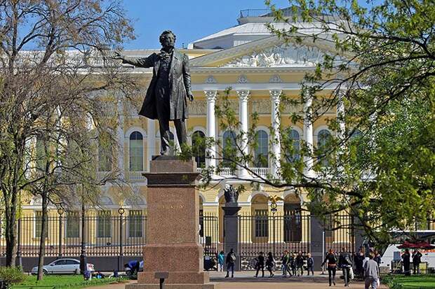 Памятник Пушкину, Санкт-Петербург, автор Аникушин