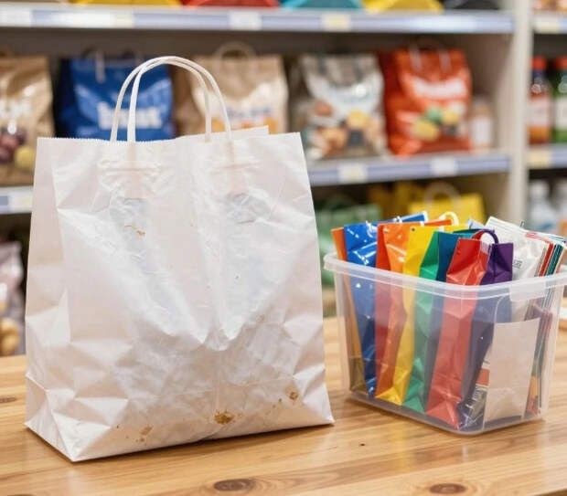 В России пакет с пакетами есть у 48% покупателей