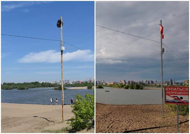 В Новосибирске запретили купаться