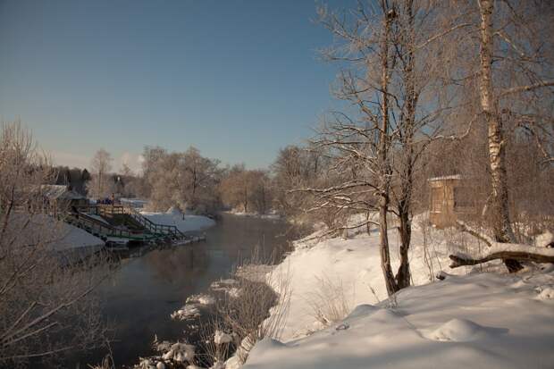 IMG 6844 Русская зима в Новом Иерусалиме перед Крещением. 