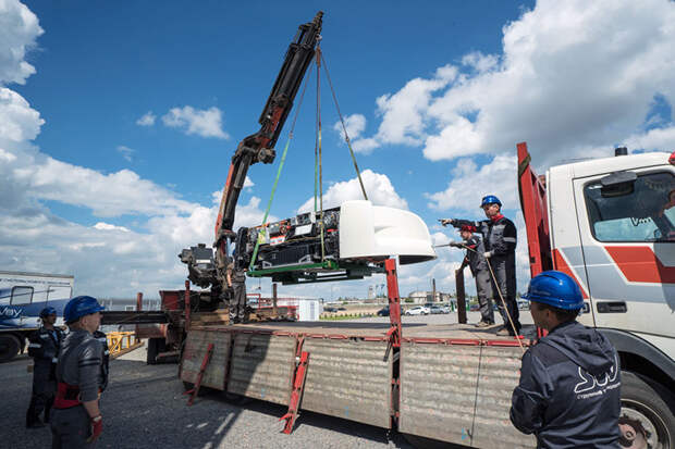 В ЭкоТехноПарке стартовали испытания тяговых модулей бирельсового юнибуса U4-220