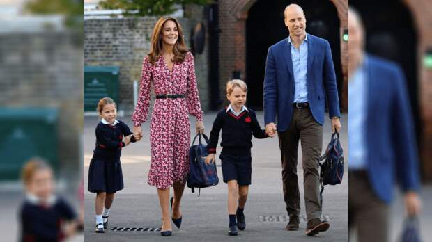 Принц Уильям показывает, как принцесса Шарлотта чувствует себя в свой первый день в школе: она «очень взволнована»