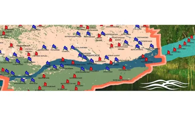 Карта обского водохранилища новосибирской области